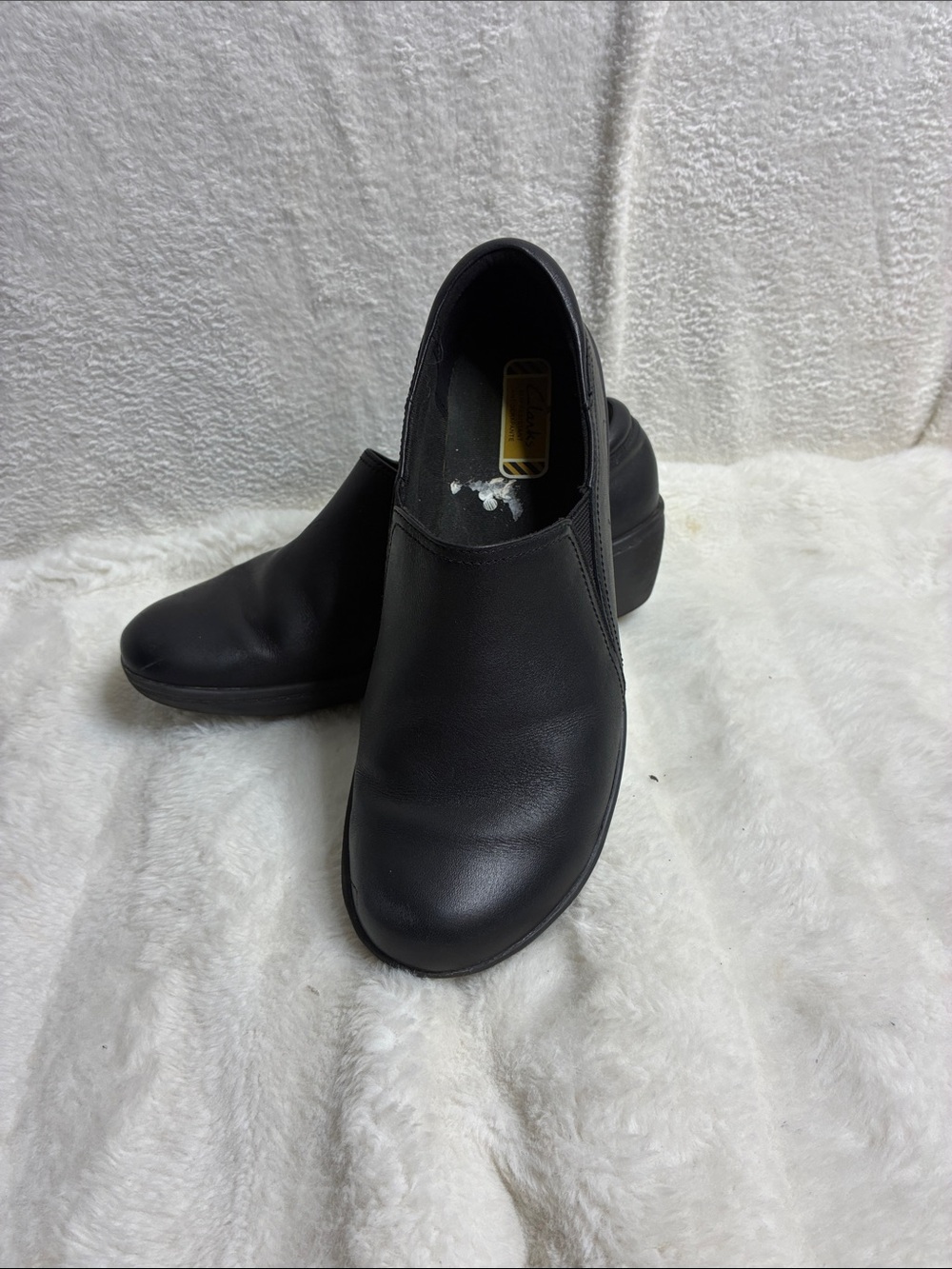 Woman’s Slip-On Work Shoes - Black